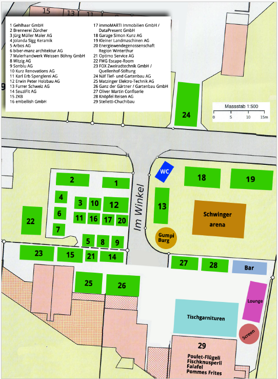 Plan Festgelände